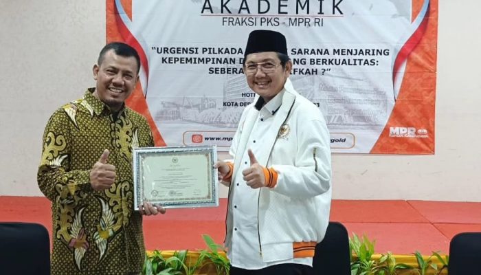 Komitmen Hadirkan Kepala Daerah Berkualitas, F-PKS MPR Gelar Diskusi Publik Akademik