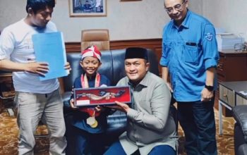 Ketua DPRD Rudy Susmanto Dukung Atlet Cilik Rasya Wakili Indonesia