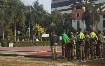 Sejumlah Instruksi Disampaikan Sidik Mulyono Saat Pimpin Apel Pagi