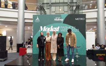 Metro Modest Fashion Week 2023, Tampilkan Karya Anak Bangsa yang Mendunia