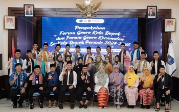 Wali Kota Idris Kukuhkan Pengurus Forum Genre Kota Depok