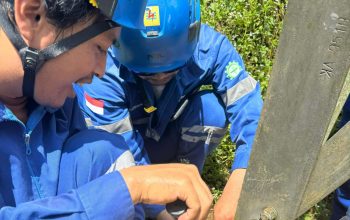 PLN Tuntaskan Perbaikan Titik Sambungan Grounding Kaki Tower 91 Saketi – Rangkas
