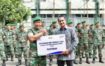BRI Kanwil Jakarta 2 Serahkan TJSL Berupa Ambulance ke Mabes TNI Pusterad