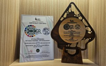 Kereen !! UMKM Binaan PLN UIT JBB Raih Predikat Platinum Plus di Ajang Nusantara CSR Award 2024