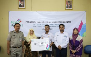 Dukung Daya Saing UMKM Isbuby Craft, PLN Salurkan Bantuan TJSL