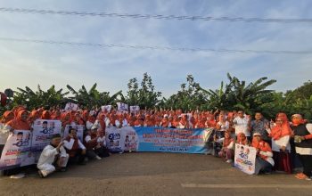 Ratusan Loyalis Elly Farida Komitmen Menangkan IBH-Ririn dan Ahmad Syaikhu-Ilham Habibie