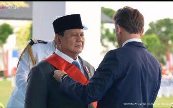 Presiden RI Terima Tanda Kehormatan Tertinggi dari Pemerintah Prancis