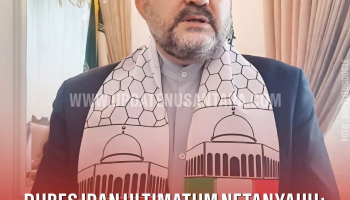 Dubes Iran: Perang Baru Berakhir Jika Netanyahu Musnah