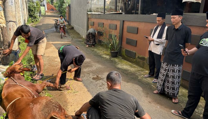 LAZISNU Depok Galang Semangat Kurban, Kiai Alech: Semoga Makin Banyak yang Tergerak