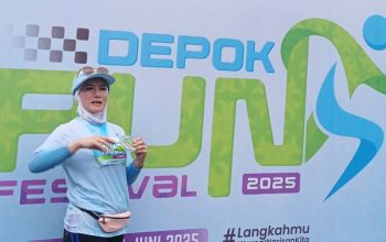Wanita Cantik Pecinta Lari Ini Minta Depok Run Fest Jadi Agenda Rutin Tahunan