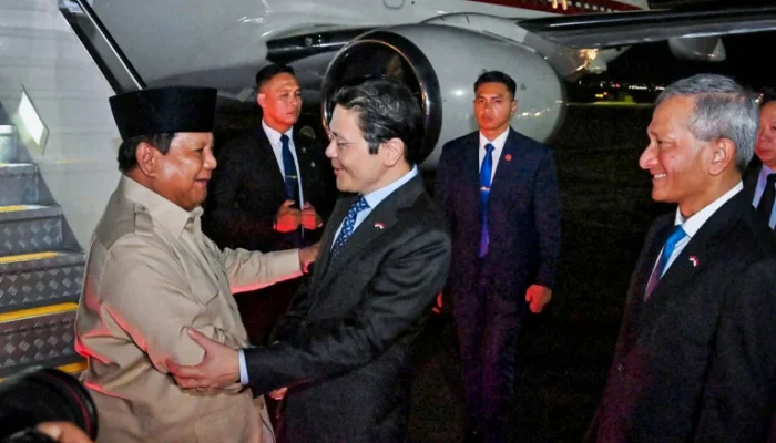 Prabowo Bahas Diplomasi dan Ekspor Pangan Dengan Singapura