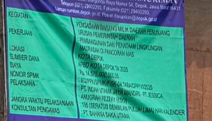 Pemkot Depok Tantang Pihak yang Klaim Tanah MTsN Gugat ke Pengadilan