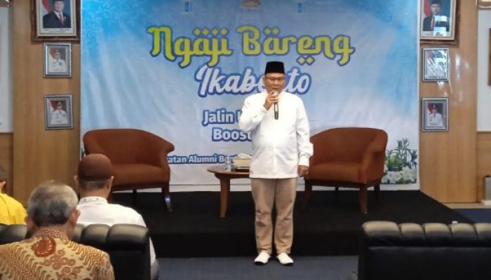Hamzah Ajak Alumni SMPN 3 Depok Perkuat Ukhuwah Islamiyah