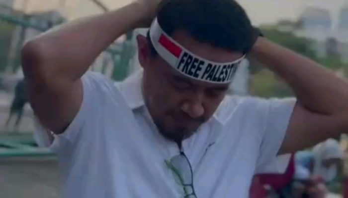 Aksi Free Palestin, Adef: Hadirkan Hati Kita untuk Palestina