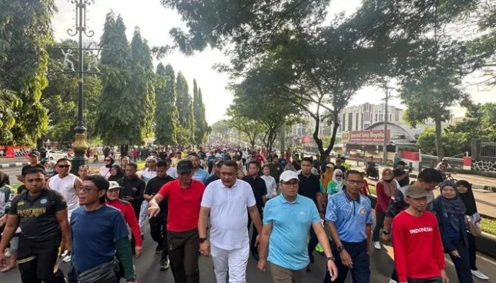 Sastra Winara Apresiasi Gelaran CFD oleh Pemkab Bogor