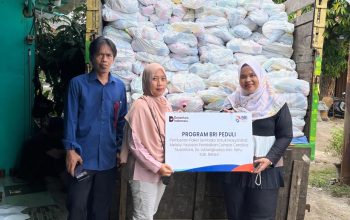 BRI BO Tambun Salurkan TJSL Berupa 5.000 Paket Sembako