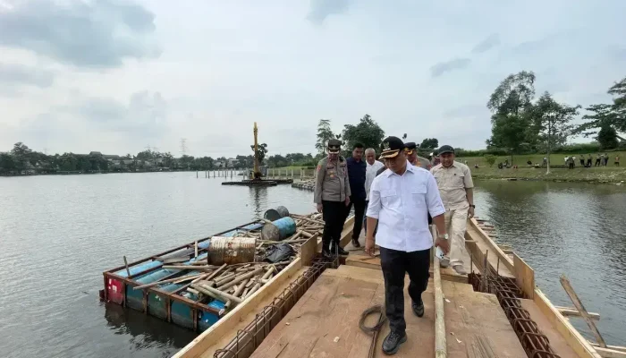 Warga Sekitar Situ 7 Muara Minta Pembangunan Jogging Track Dilanjutkan
